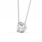 Aurelia 1ct Round Diamond Necklace Classic Solitaire