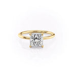 Veloria 1ct Princess Cut Diamond Ring Classic Solitaire