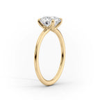 Ovella 1ct Oval Diamond Ring Classic Solitaire Glow