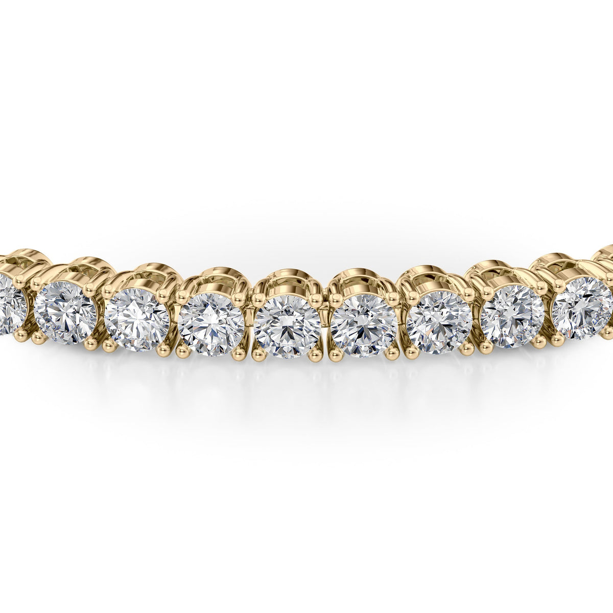 Astra Tennis Bracelet – 3.5ct Lab Diamond in 14K Gold